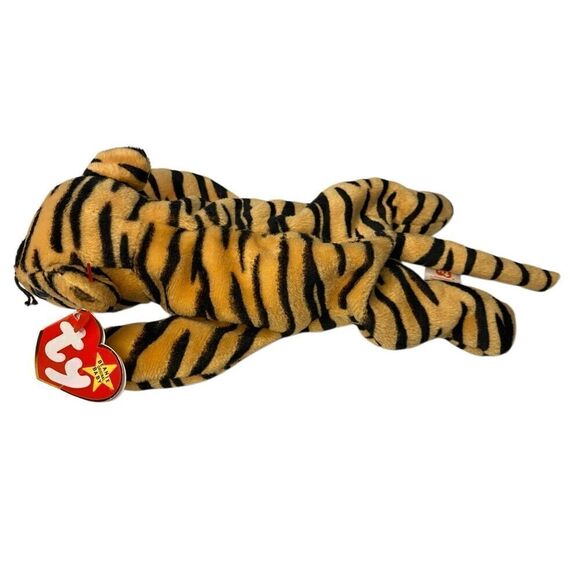 Stripes the Tiger Style 4065 Ty 1995 Beanie Baby Plush Collectible Nostalgia Stu - Picture 2 of 11